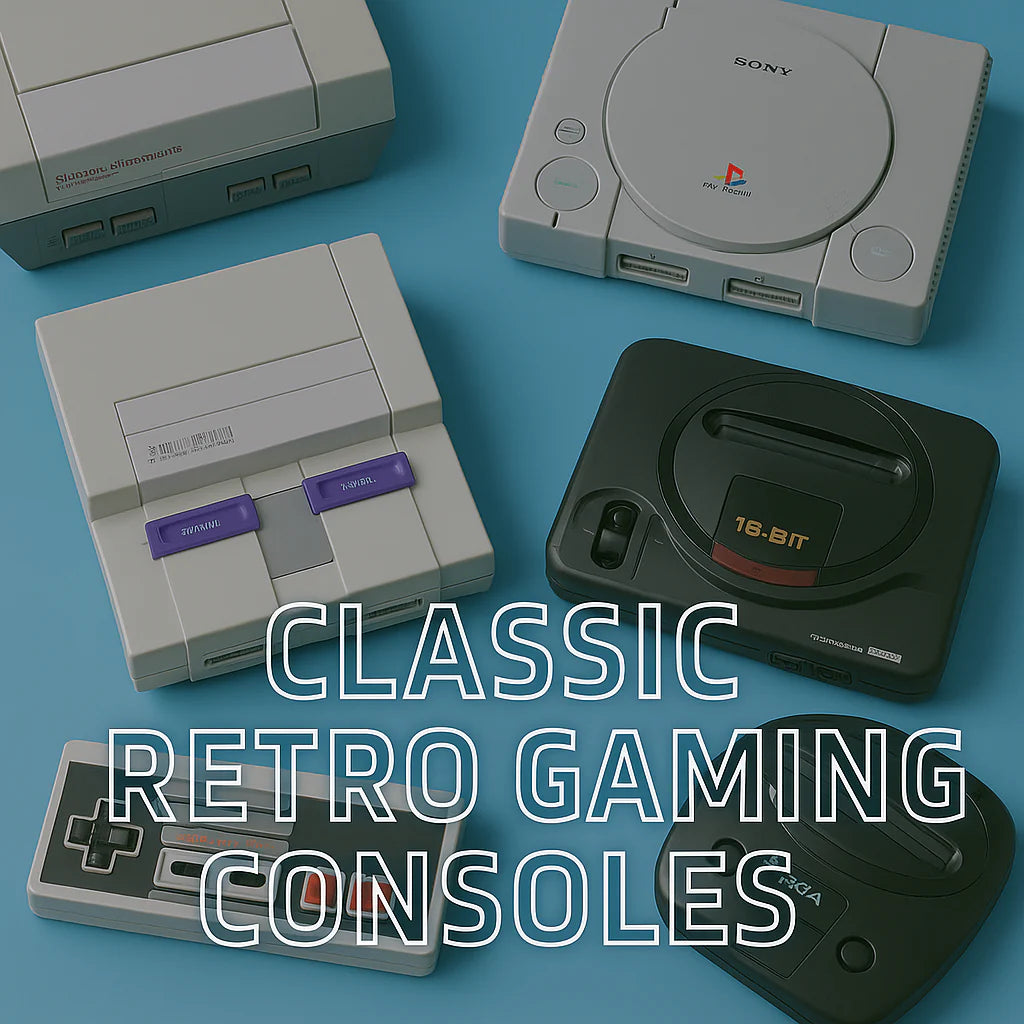 Classic Retro Gaming Consoles – Arcade Box