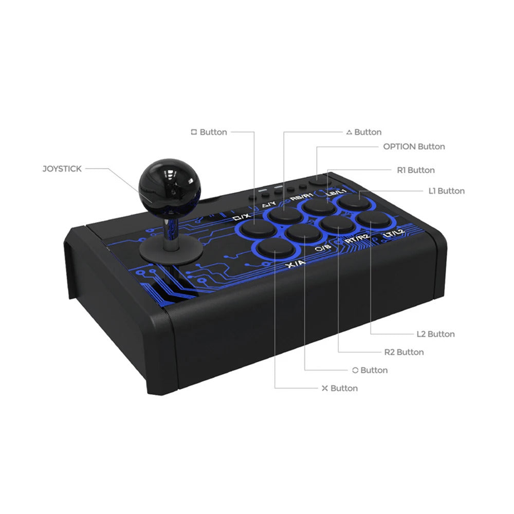 7 IN 1 Arcade Fighting Stick