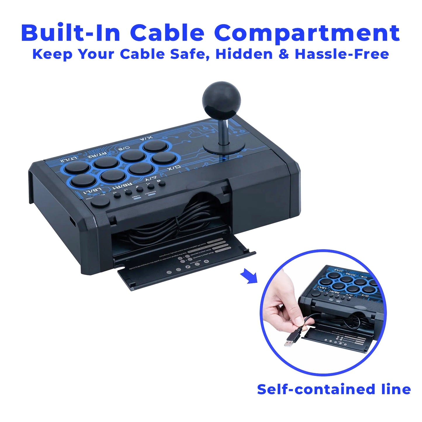 7 IN 1 Arcade Fighting Stick
