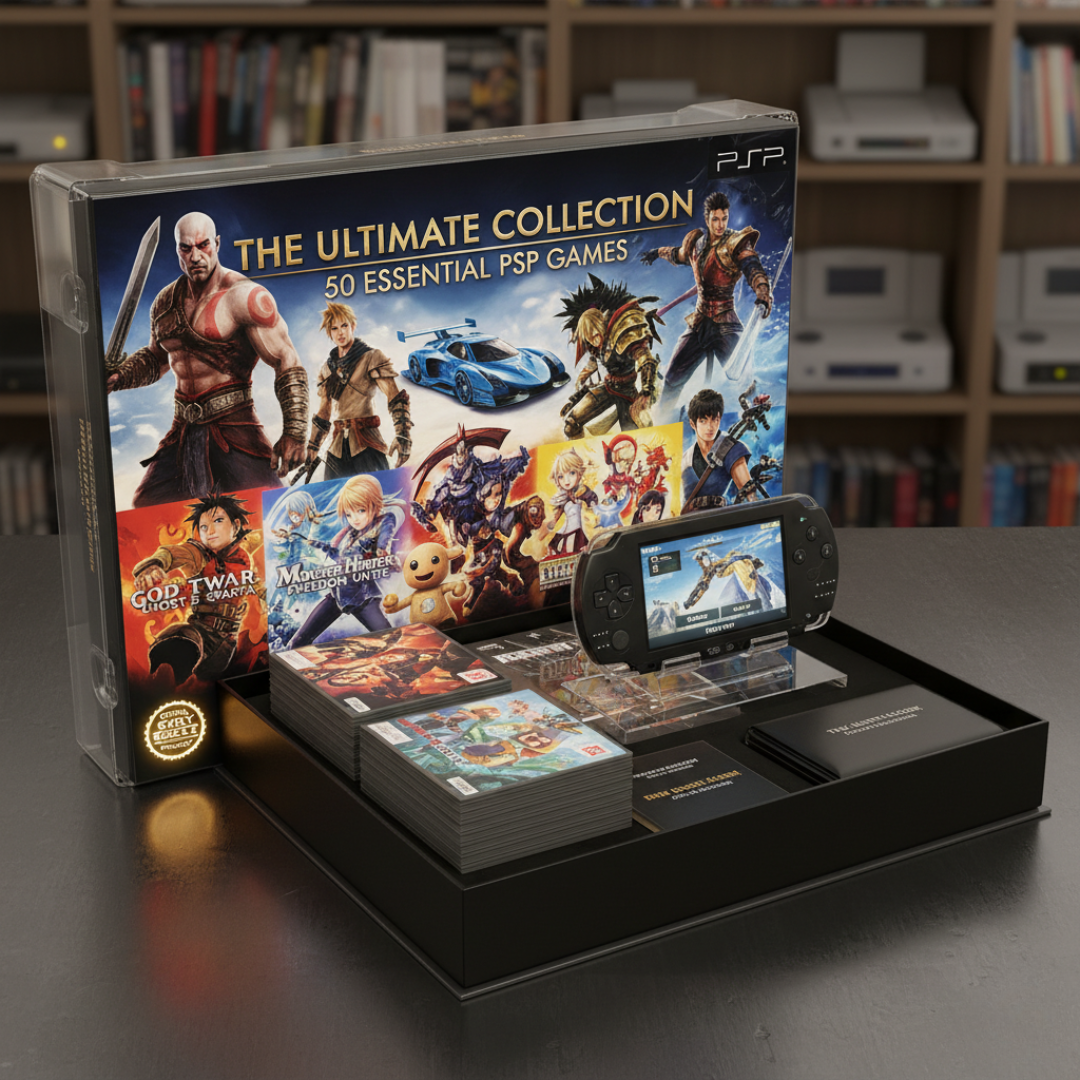 Arcade Box Exclusive โ PSP 50 Legends Pack