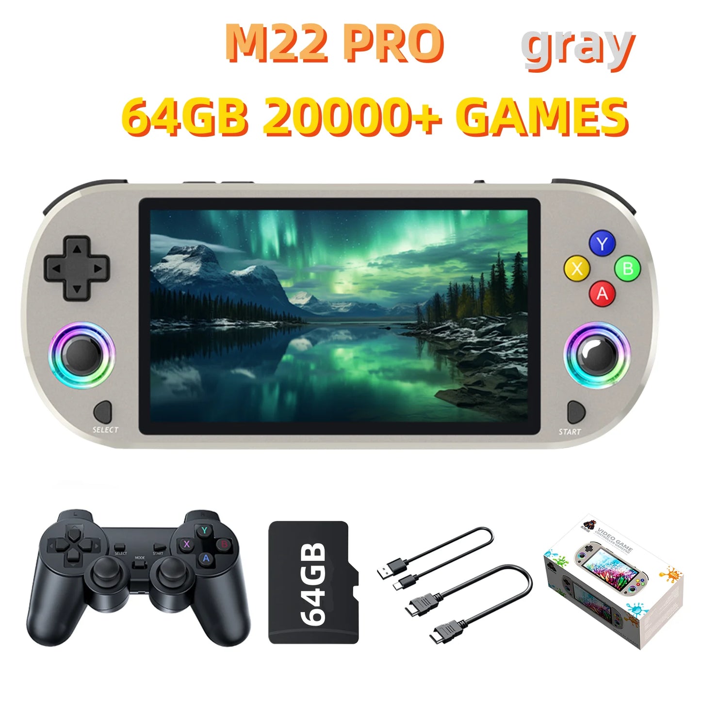 Arcade M22 PRO - 30K Games (5.0 Inch 1920*1080)