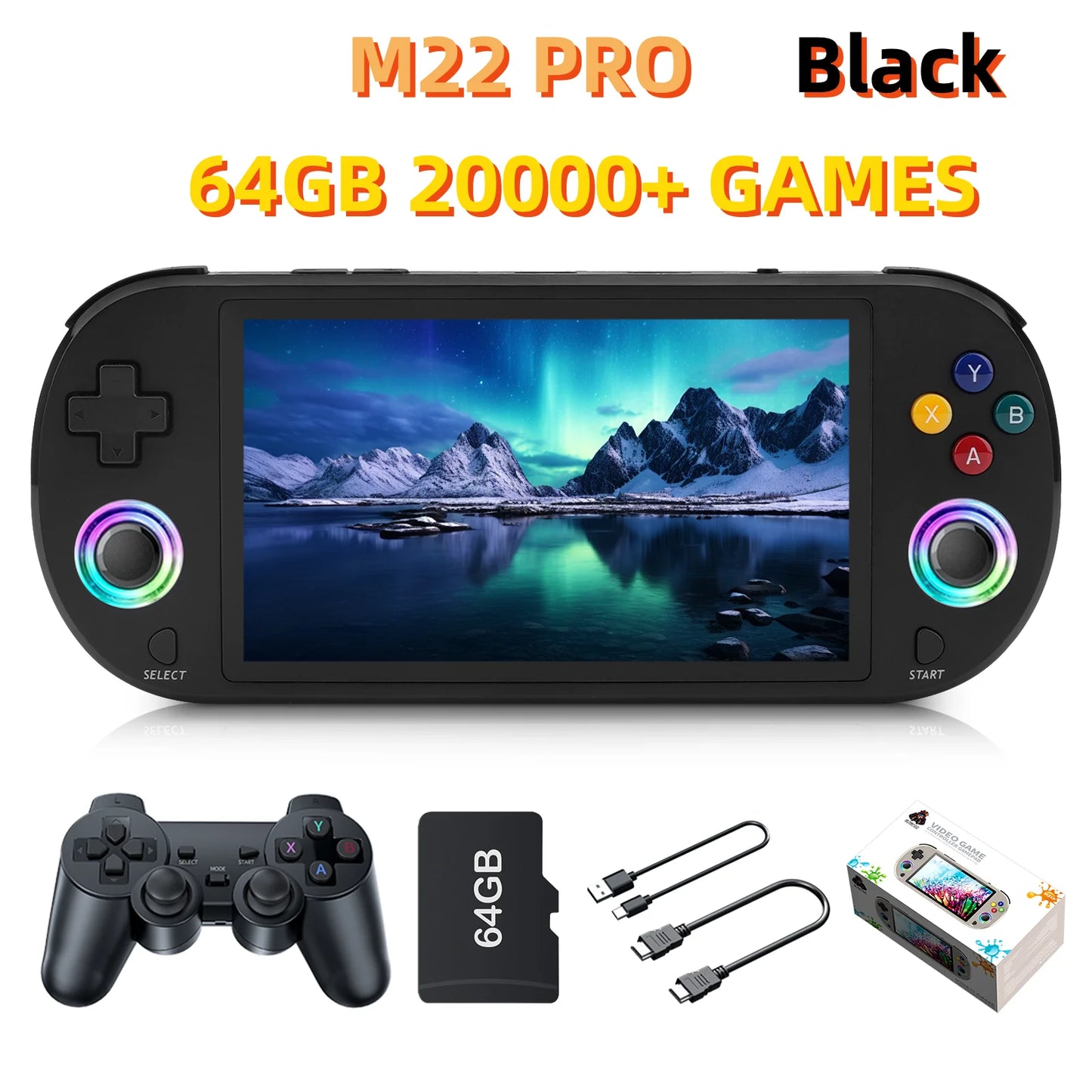 Arcade M22 PRO - 30K Games (5.0 Inch 1920*1080)