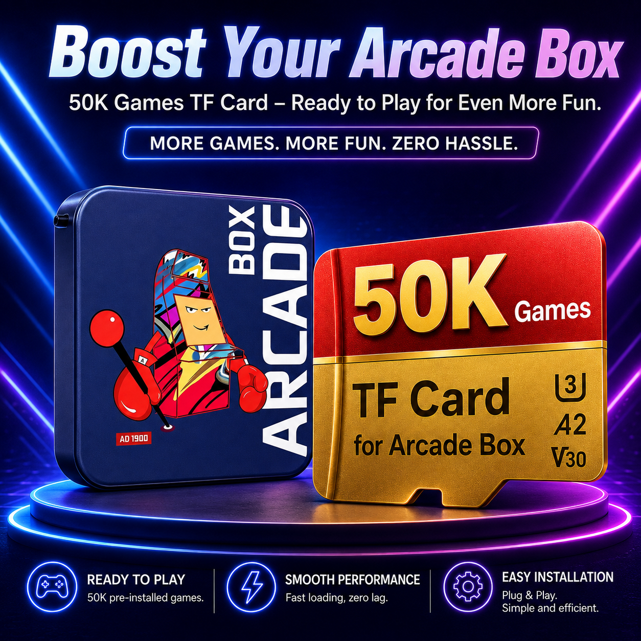 TF Card Upgrade for Arcade Box